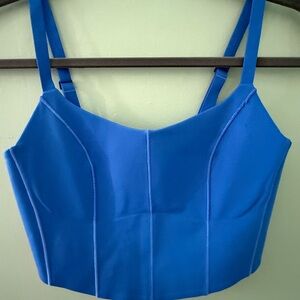 Offline by Aerie Cobalt Blue Tank size small - like new